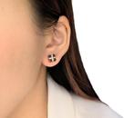 Boucles doreilles - 18 carats Or jaune - 0.47ct. tw. Saphir, Nieuw