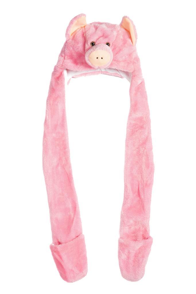 Muts Wanten Varken Sjaalmuts met Oortjes Roze Varkentje Bont, Kinderen en Baby's, Kinderkleding | Petten en Hoeden, Nieuw, Ophalen of Verzenden