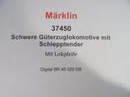 Märklin H0 - 37450 - Stoomlocomotief met tender (1) - Zware, Nieuw