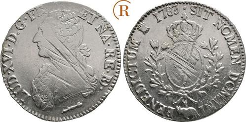 Ecu Pau 1783 Frankreich: Ludwigs Xvi, 1774-1793:, Timbres & Monnaies, Monnaies | Europe | Monnaies non-euro, Envoi