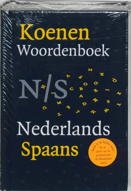 Koenen woordenboek / Nederlands-Spaans / Koenen, Boeken, Woordenboeken, Gelezen, Verzenden