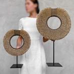 Decoratief ornament (2) - Paar XL karamelkleurige