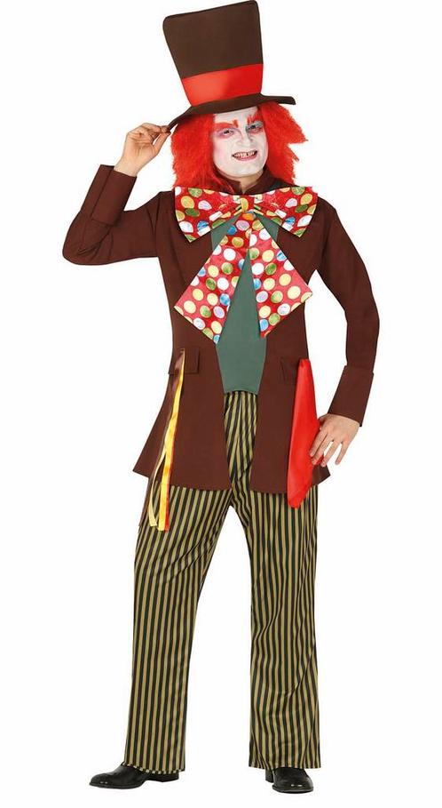 Hoedenmaker Kostuum Heren Tarrant Hightopp, Kleding | Heren, Carnavalskleding en Feestkleding, Nieuw, Verzenden