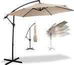 zweefparasol 3m met kruisvoet in meerdere kleuren, Tuin en Terras, Parasols, Nieuw, Waterdicht, Zweefparasol, 2 tot 3 meter