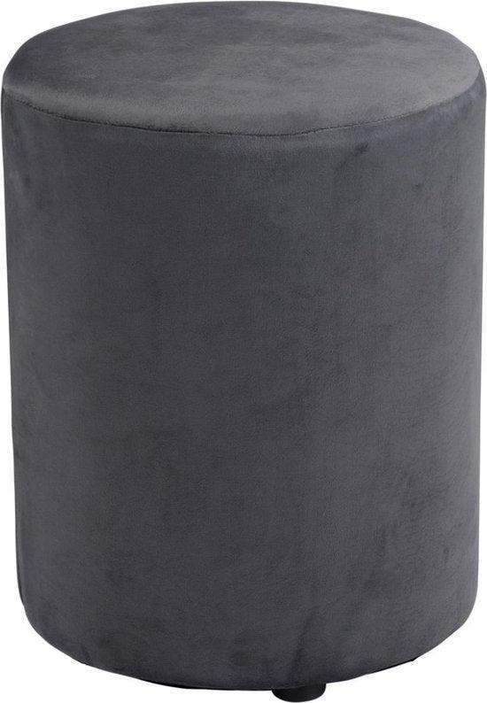 2dekans | Arti Casa Poef Rond Velvet - Ronde Velvet Poef, Huis en Inrichting, Woonaccessoires | Overige, Ophalen of Verzenden