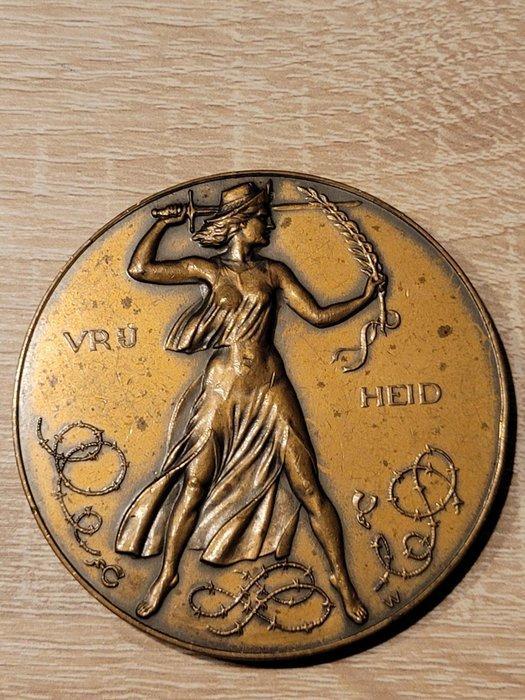 Pays-Bas. Historical Medal 1945 - Liberation of the Dutch, Postzegels en Munten, Munten en Bankbiljetten | Toebehoren