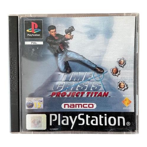 Time Crisis Project Titan (PS1) (TWEEDEHANDS), Games en Spelcomputers, Games | Sony PlayStation 1, Verzenden