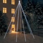 vidaXL LED-kerstboom binnen buiten 1300 LEDs koud wit 8 m, Diversen, Kerst, Verzenden, Nieuw
