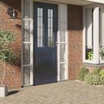 vidaXL Raamfolies 2 st mat bamboepatroon PVC, Verzenden, Nieuw