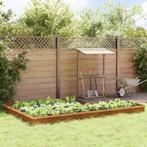 vidaXL Slakkenhekken 16 pcs Roestig Cortenstaal, Tuin en Terras, Verzenden, Nieuw