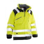 Jobman 1236 parka dhiver star hi-vis  m jaune/noir