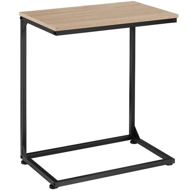 tectake Bijzettafel Cardiff 55,5x35x67cm - Industrieel licht, Huis en Inrichting, Tafels | Bijzettafels, Verzenden