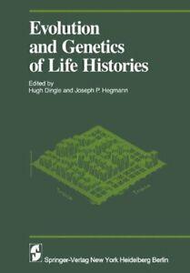 Evolution and Genetics in Life Histories. Dingle, H.   New., Livres, Livres Autre, Envoi