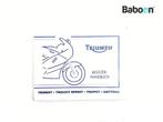 Instructie Boek Triumph Trident 750 1991-1998 German, Motoren, Gebruikt