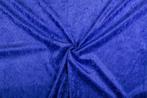 Velours stof lavendel, Hobby en Vrije tijd, 200 cm of meer, Nieuw, Blauw, Polyester