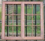 afrormosia houten raam , chassis , venster 140 x 130