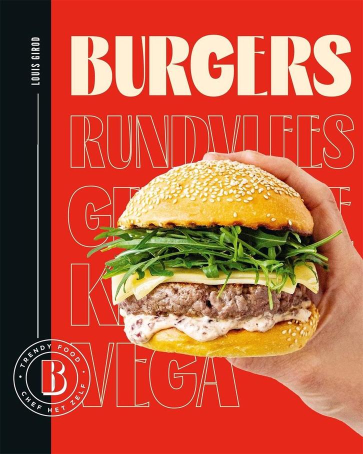 Trendy food, chef het zelf - Burgers (9789023017356), Livres, Livres de cuisine, Envoi