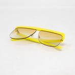 Courrèges - Womens Sunglasses Oversized Flat Top Yellow -, Nieuw