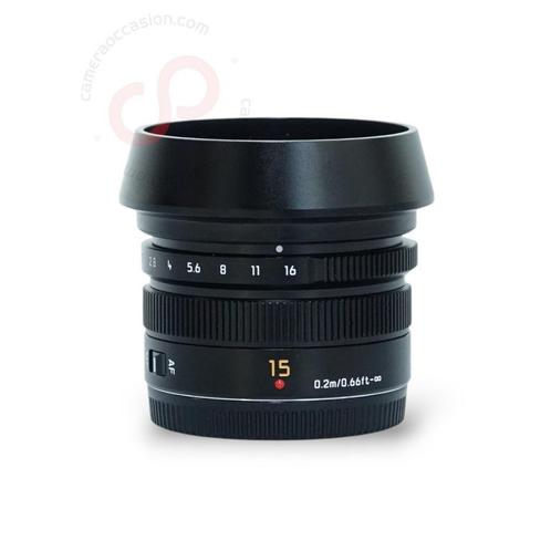 Panasonic 15mm 1.7 Leica DG Summilux ASPH nr. 3388, Audio, Tv en Foto, Foto | Lenzen en Objectieven, Zo goed als nieuw, Ophalen of Verzenden