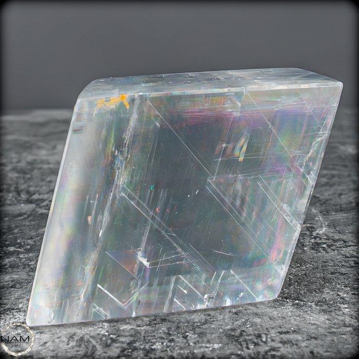 Exclusieve regenboog calciet kubus – Helderheid, energie en, Verzamelen, Mineralen en Fossielen