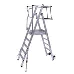 Alumexx Protect magazijntrap 3 t/m 8 treden, Doe-het-zelf en Bouw, Ladders en Trappen, Verzenden, Nieuw, Trap, 2 tot 4 meter