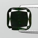 Diamant - 2.46 ct - Cushion - Kleurbehandeld - I2 - Fancy