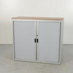 Roldeurkast Officenow - Grijs - 108 x 120 cm, Huis en Inrichting, Ophalen of Verzenden, Gebruikt