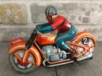 Technofix - moto blikken motor rijder - 1960-1969 - France, Antiek en Kunst, Antiek | Speelgoed
