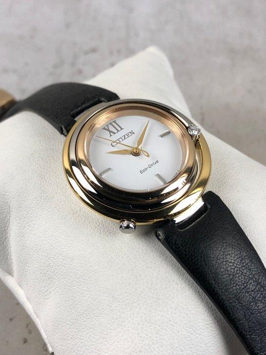 Citizen - Eco-Drive Lady Diamond - EM0656-15A - Dames -, Handtassen en Accessoires, Horloges | Heren