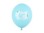 Ballonnen Mom To Be Blauw 30cm 6st, Verzenden, Nieuw