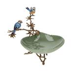 Plateau - Bronze, Porcelaine - échelle de présentation