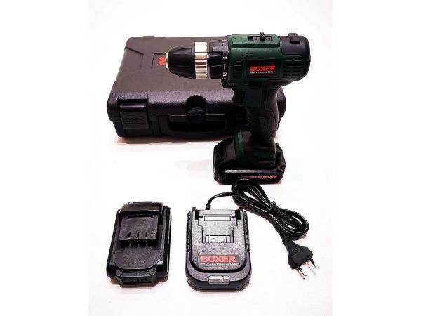 Veiling - Boxer Accuboormachine -20.4V - 1350 rpm - Inclusie, Doe-het-zelf en Bouw, Gereedschap | Boormachines, Nieuw
