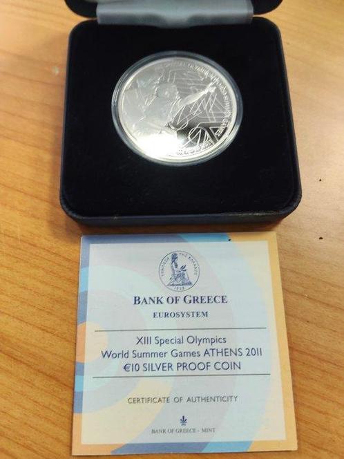 Griekenland. 10 Euro 2011 XIII Special Olimpics World, Postzegels en Munten, Munten | Europa | Euromunten