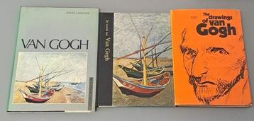 Verzameling van 3 Van Gogh Kunstboeken: Wereld van Van Gogh, beschikbaar voor biedingen