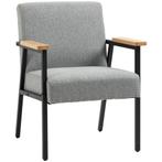 Eetkamerstoel – Relax - Comfortabel – Stijlvol - Grijs, Nieuw, Ophalen of Verzenden, Modern, Stof