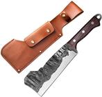 Tweedekans | T&M Knives Koksmes Gehamerd Staal - Speciale, Ophalen of Verzenden, Nieuw
