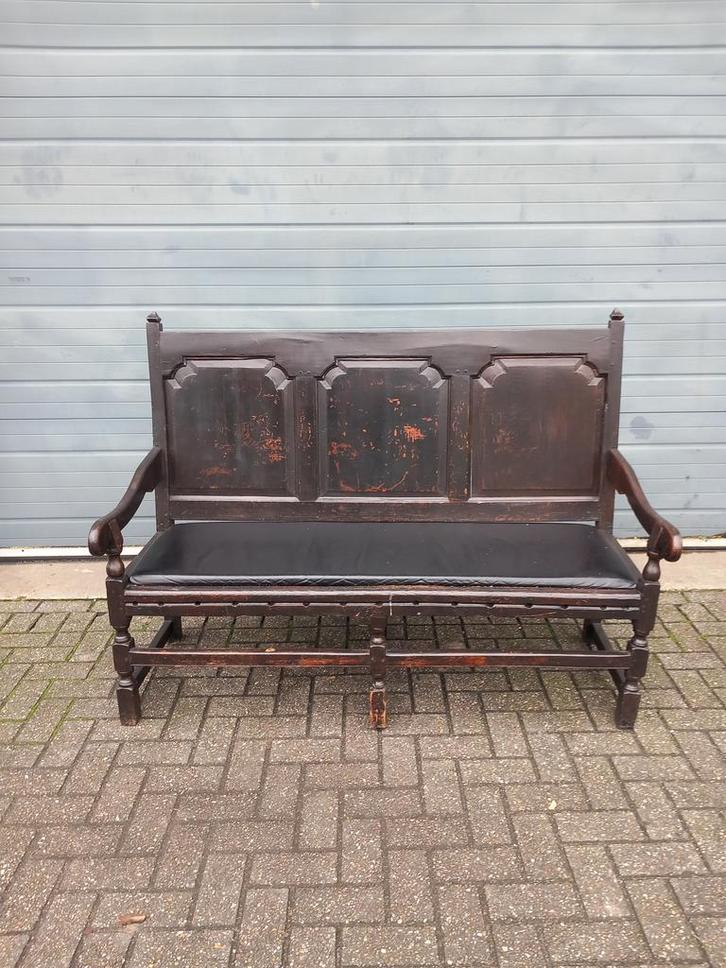 Gebruikte vintage Barok bank -B189- Vintage/Café, Huis en Inrichting, Zetels | Zetels, Ophalen