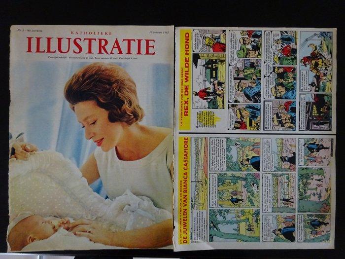 Hergé Kuifje in de Katholieke Illustratie, 1962, 1963, De, Boeken, Stripverhalen