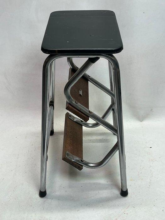 Brabantia - Marches - escabeau de cuisine vintage, tabouret, Antiquités & Art, Art | Objets design