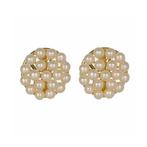 Oorbellen - 18 karaat Geel goud - Parel, Nieuw