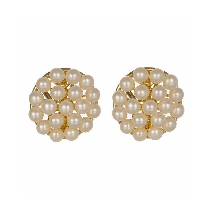 Oorbellen - 18 karaat Geel goud - Parel, Handtassen en Accessoires, Oorbellen