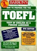 How to Prepare for the Toefl (BARRONS HOW TO PREPARE FOR, Livres, Pamela J. Sharpe, Verzenden