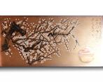 Ksavera - Bronze Japanese birds J421 - painting on XXL, Antiek en Kunst