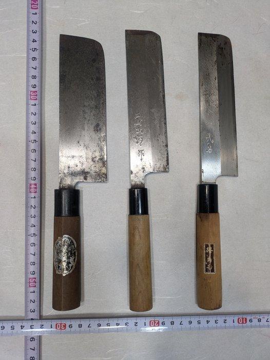 Keukenmes - IJzer, Staal, Hout - Japan - Traditioneel Japans, Antiquités & Art, Antiquités | Ustensiles de cuisine