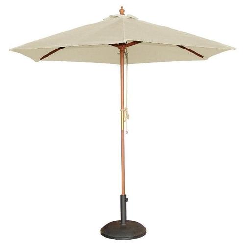 Parasol creme rond 2,5 meter | 2,37(h) x 2,5(Ø)m Bolero, Zakelijke goederen, Horeca | Keukenapparatuur, Nieuw in verpakking, Verzenden