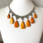 Natuurlijke volledige steen Baltische amber kraagketting,