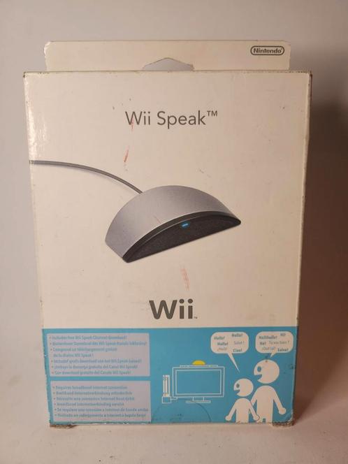 Wii Speak System Nintendo Wii, Consoles de jeu & Jeux vidéo, Consoles de jeu | Nintendo Consoles | Accessoires, Enlèvement ou Envoi