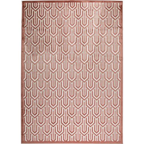 Zuiver - vloerkleed beverly - 170x240 cm - roze - art deco, Maison & Meubles, Ameublement | Tapis & Moquettes, Envoi