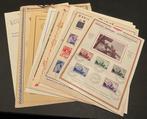 België 1938/1949 - Lot Herdenkingsbladeren - Volledige, Postzegels en Munten, Gestempeld