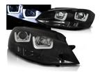 Koplamp units met U-LED Black geschikt voor VW Golf 7, Auto-onderdelen, Nieuw, Volkswagen, Verzenden